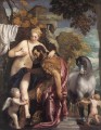 Mars et Venus unis par l’amour Renaissance Paolo Veronese